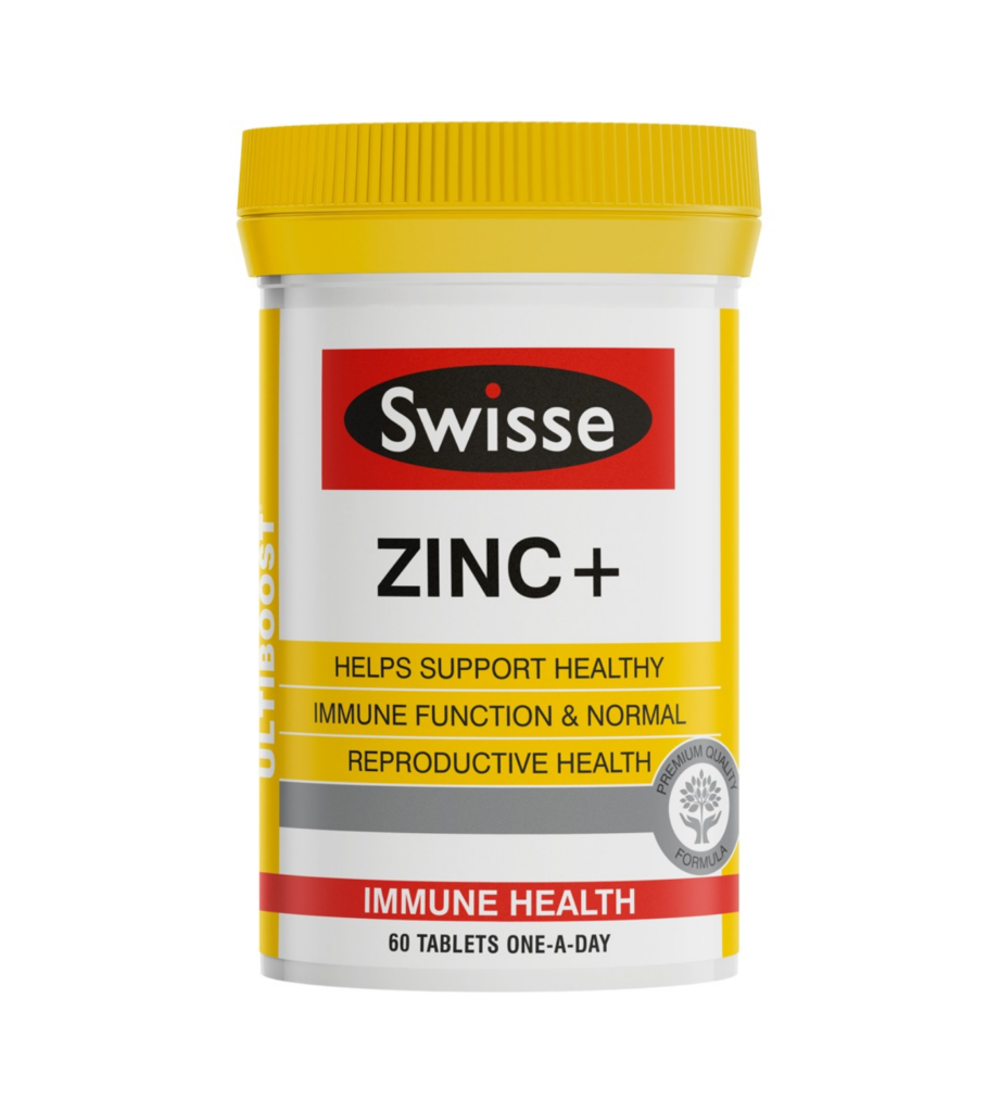 Swisse Ultiboost Zinc+ 60 tablets - Support Immune Function