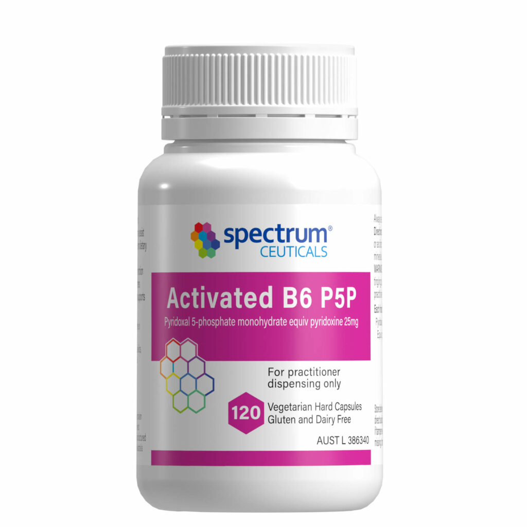 SpectrumCeuticals Activated B6 P5P 120 Capsules - Pittwater Pharmacy ...